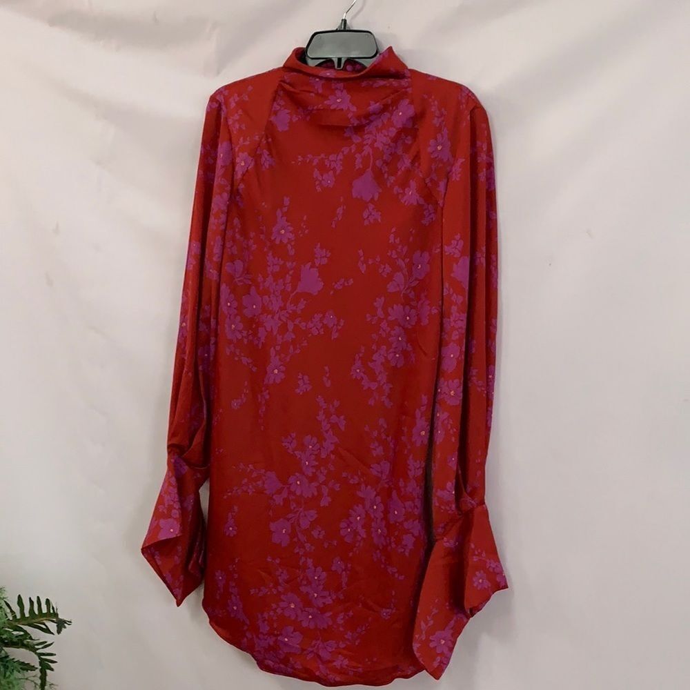 NWT FREE PEOPLE ARIES MINI DRESS CUT OUT‎ BACK SZ S